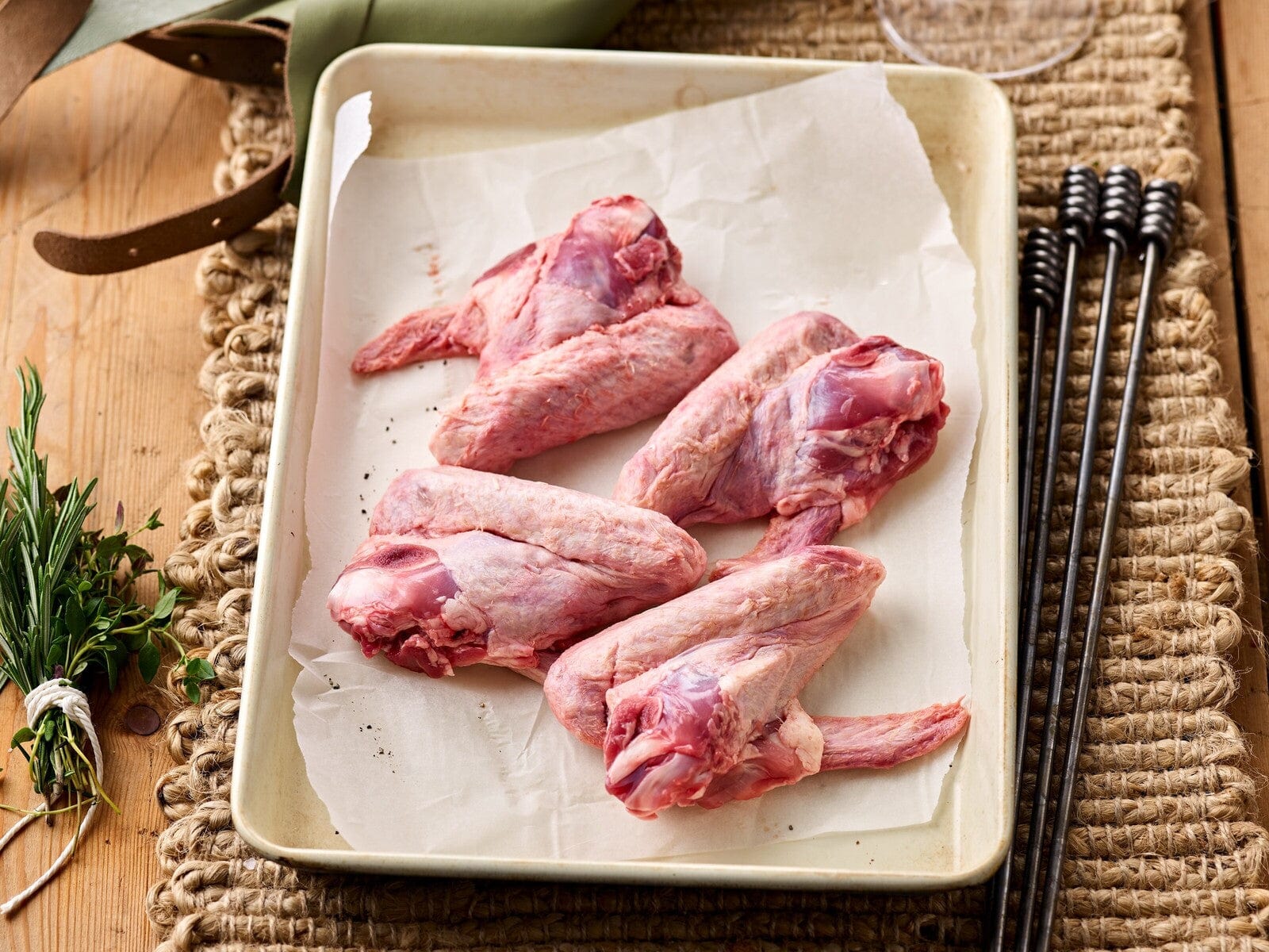 Eversfield Organic Duck Fresh Duck Wings 550g