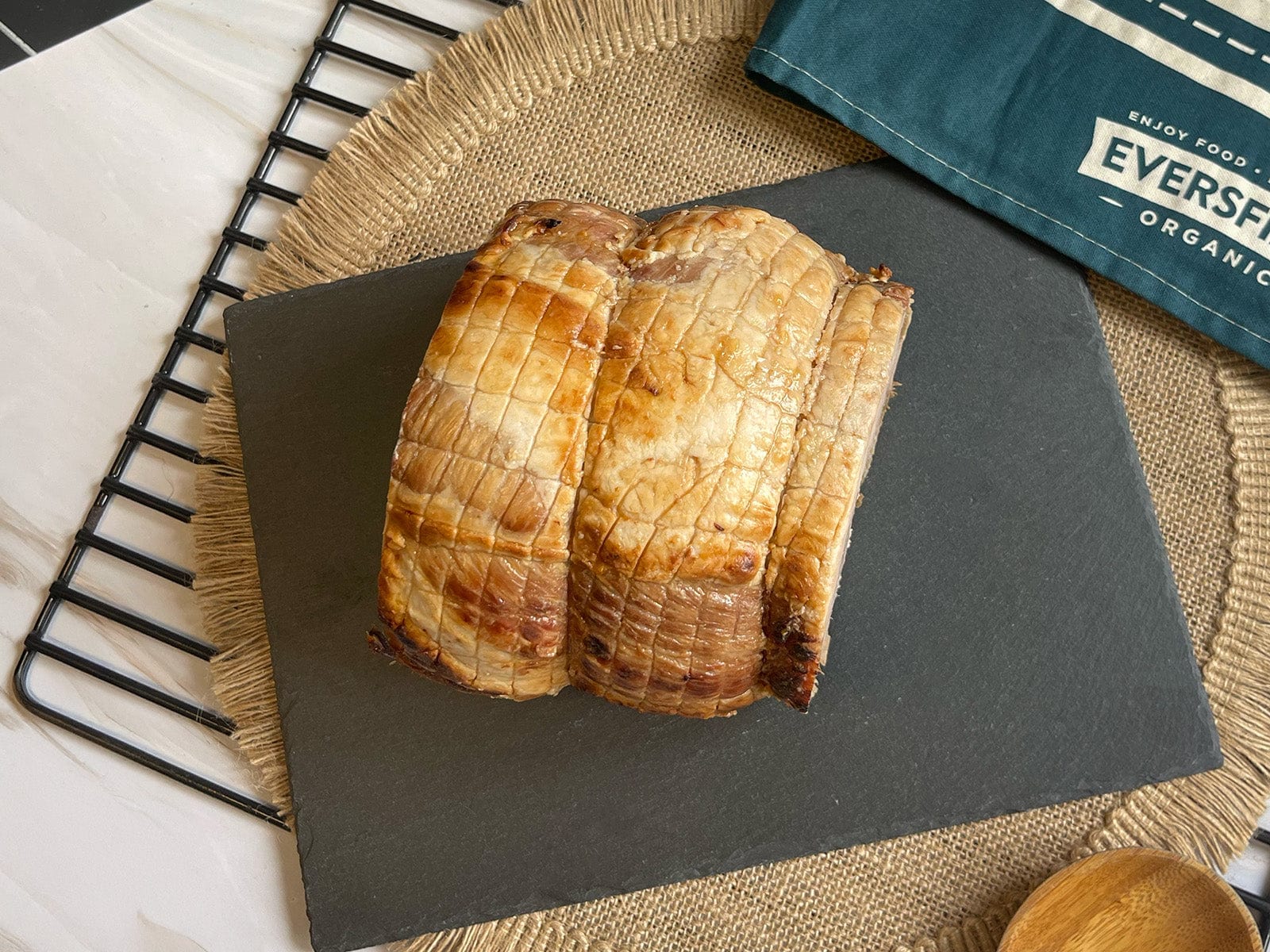 Eversfield Organic  Nitrate-Free Honey Roast Ham Joint