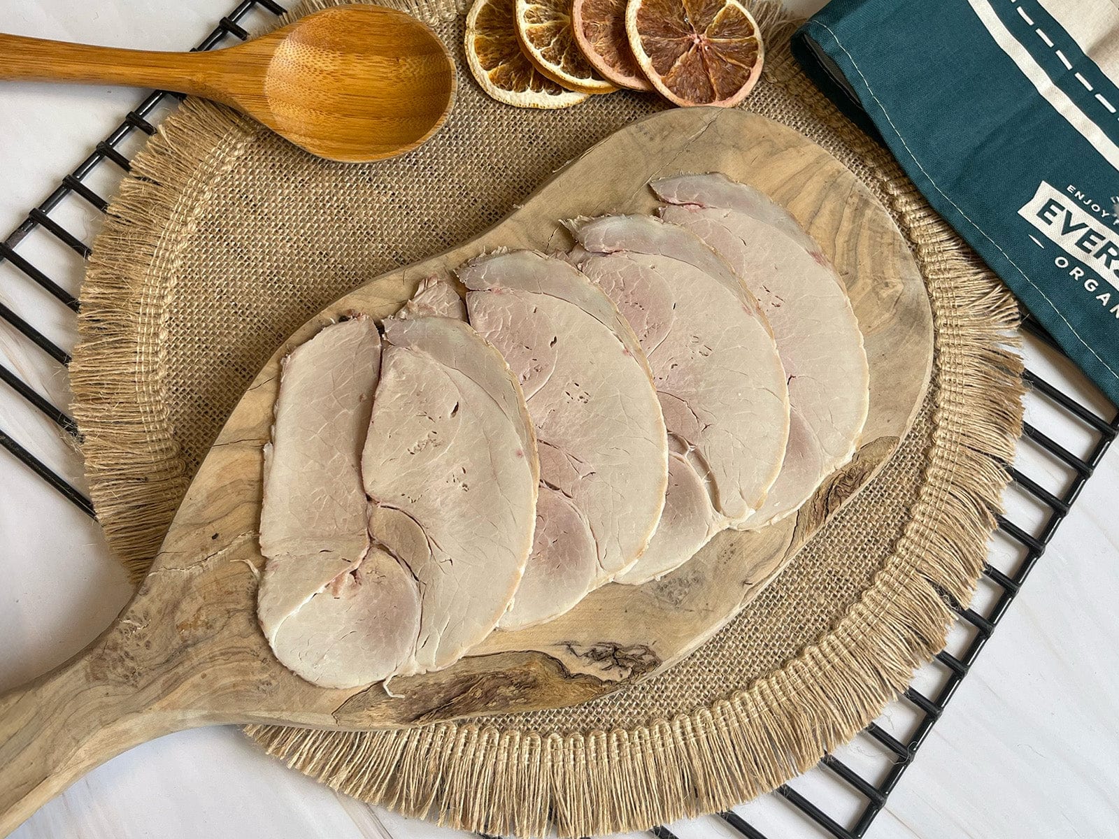 Eversfield Organic  Nitrate-Free Traditional Sliced Ham
