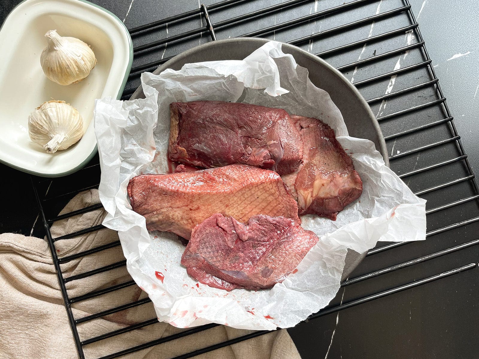 Eversfield Organic  Wild Game Wild Mallard Duck Fillets, Previously Frozen 4 fillets (serves 2-3)