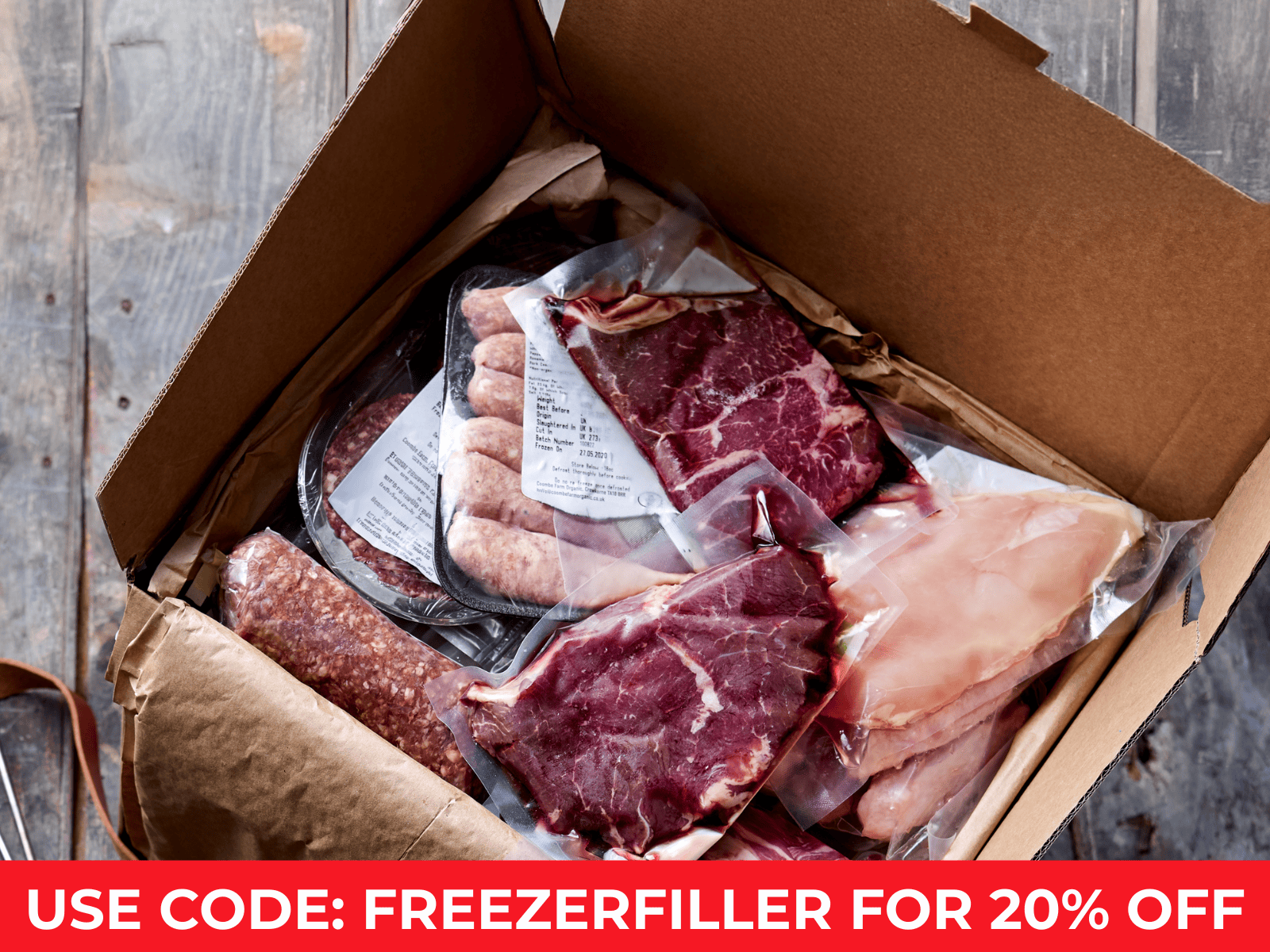 Eversfield Organic The Organic Freezer Filler Boxes (Large & Extra Large)
